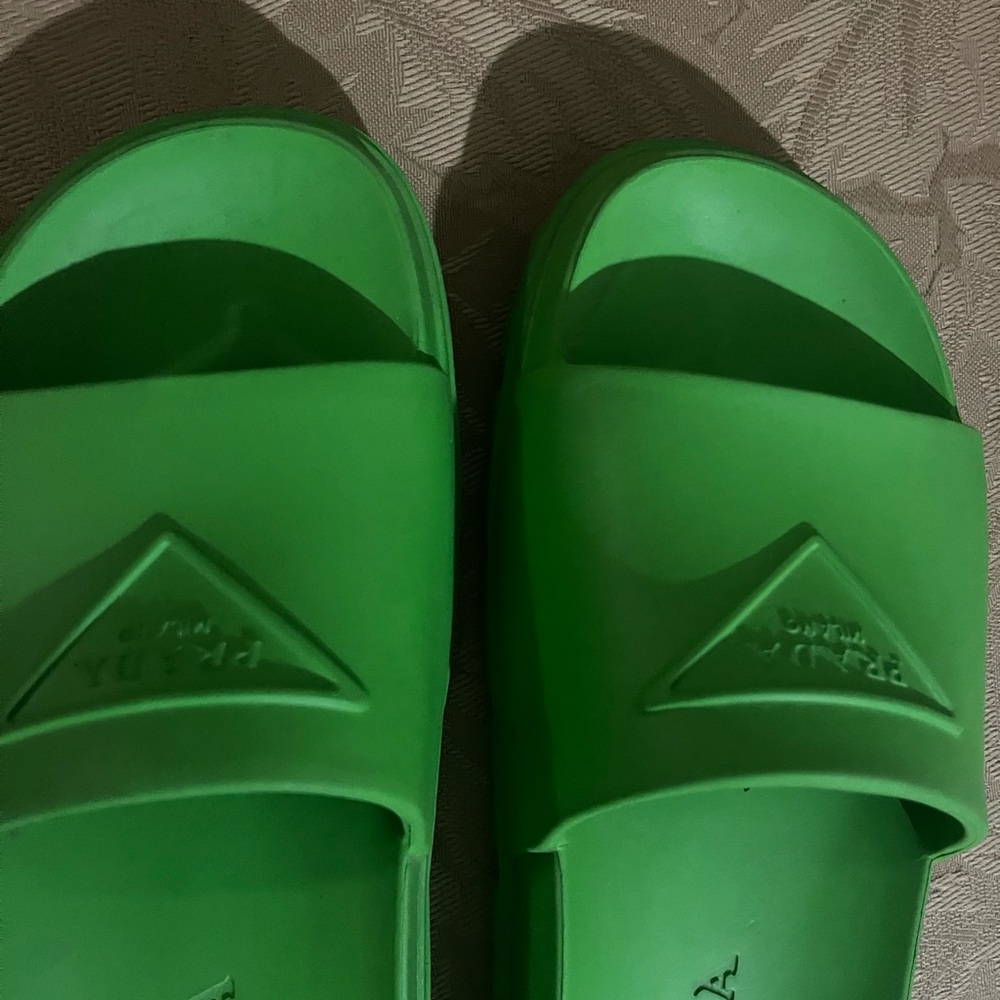 Prada lug sole slides- size 38 - Picture 2 of 6